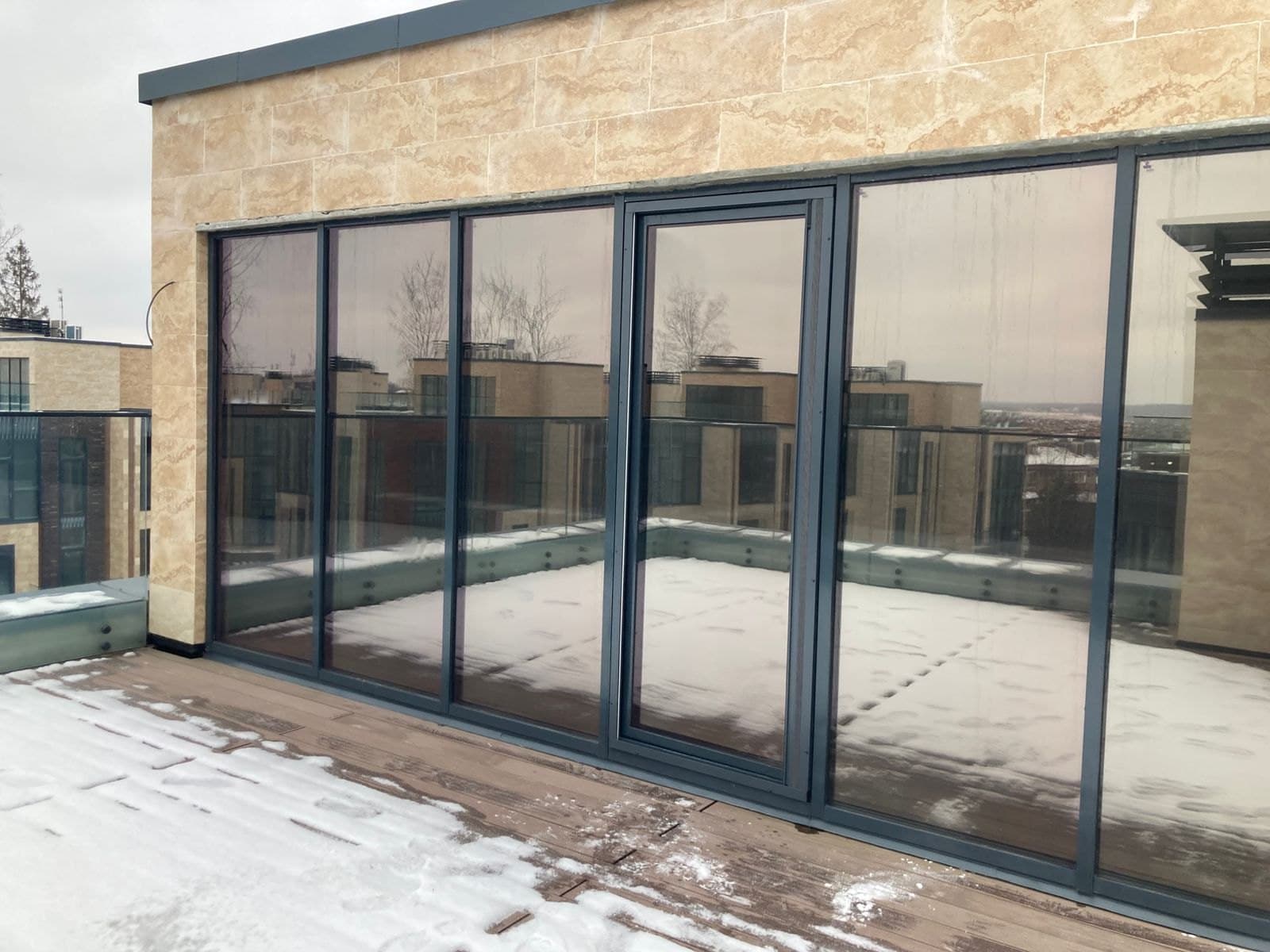 Тонировка панорамных окон TonGlass